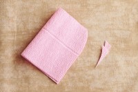 отрезаем уголок